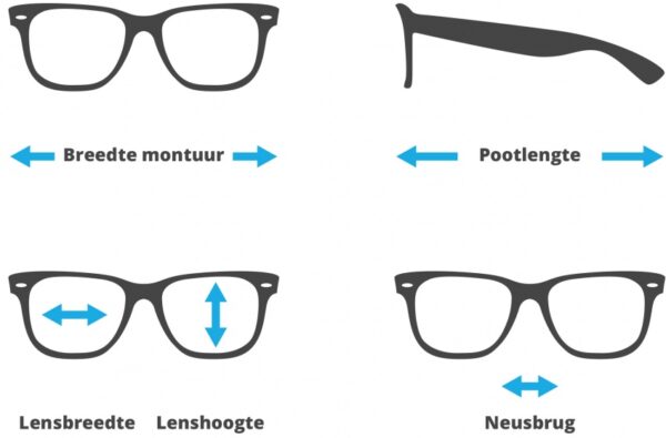 Lunettes de soleil lunettes de soleil unisexes marron/brun (CWI2407) - CWI – Image 5