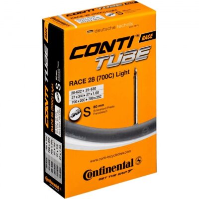 Chambres à air 28 inch Race Light Tube intérieur 28 pouces (20/25-622/630) FV 60 mm - Continental