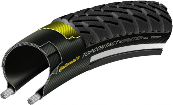 Tires other pneu Top Contact Winter II Premium 27.5 x 2.00 (50-584) - Continental – Image 3