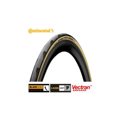 Pneux 28 Inch Grand Prix 5000 Pneumatique extérieur 25-622 Noir et crème - Continental