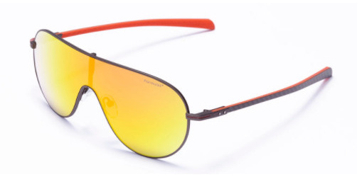 Lunettes de soleil lunettes de soleil unisexe Single Lens cat. 4 orange - Formula 1 Eyewear – Image 3