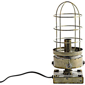 Lampes de table Mattijn Lampe à poser 14 x 14 x 34 cm E14 acier inoxydable Or - Hi-point