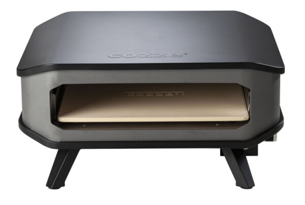 Pizza ovens Four à pizza à gaz 17'' avec pierre à pizza 8kW noir/gris - Cozze – Image 8