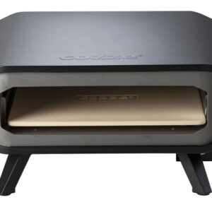Pizza ovens Four à pizza à gaz 17'' avec pierre à pizza 8kW noir/gris - Cozze