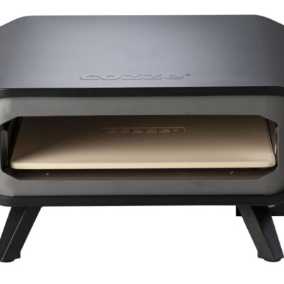 Pizza ovens Four à pizza à gaz 17'' avec pierre à pizza 8kW noir/gris - Cozze