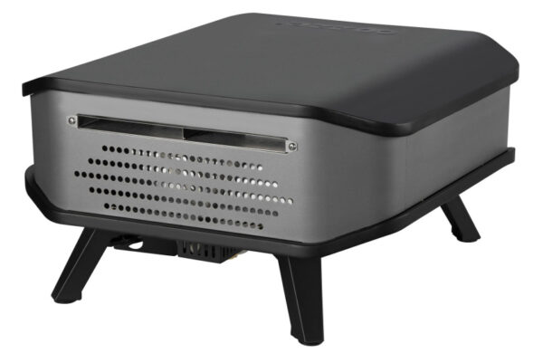 Pizza ovens Four à pizza à gaz 17'' avec pierre à pizza 8kW noir/gris - Cozze – Image 11