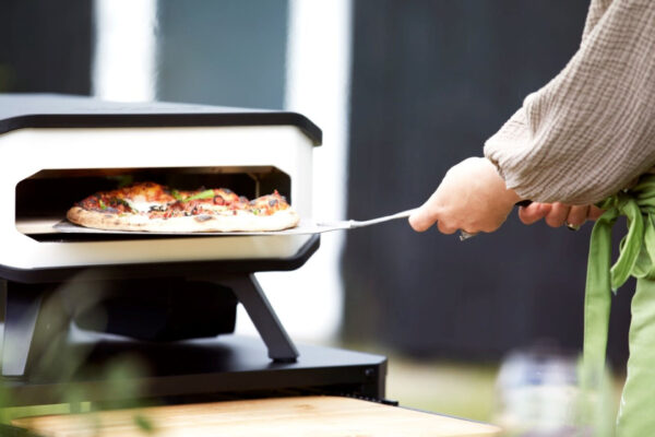 Pizza scoops Pelle à pizza Aluminium 65 cm argent/noir - Cozze – Image 2