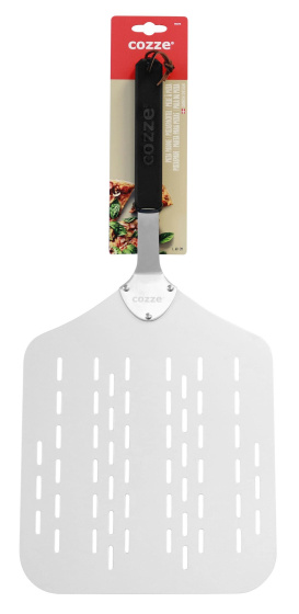 Pizza scoops Pelle à pizza avec trous Aluminium 60 cm argent/noir - Cozze – Image 5