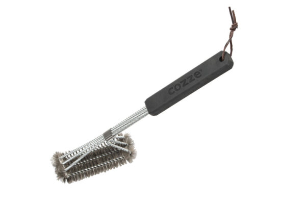 Barbecue tool sets Brosse de nettoyage Grille 40 cm argent/noir - Cozze – Image 6