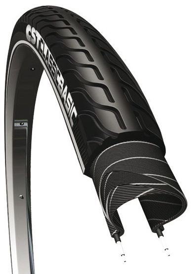 Pneux 24 Inch boîtier Classic Basic de Classic Basic 24 x 1 3/8 (37-540) noir - CST