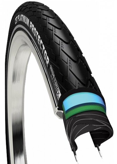 Pneux 28 Inch tube extérieur Platinum Prot 28 x 1 5/8-1 3/8 (37-622) noir - CST – Image 2