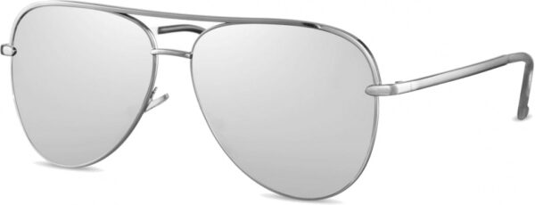 Lunettes de soleil lunettes de soleil unisexe pilote argent (CWI1911) - CWI – Image 2