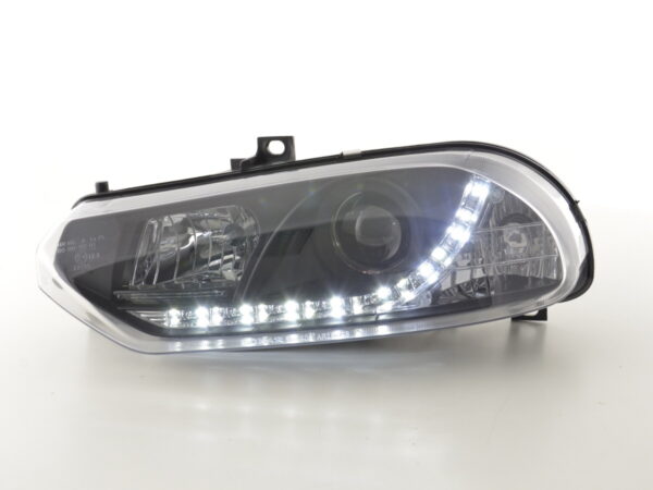 Phare Daylight LED DRL look Alfa Romeo 156 type 932 98-02 noir - – Image 2