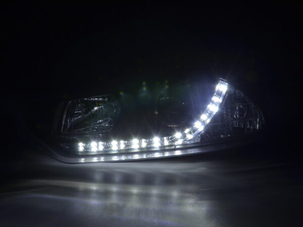 Phare Daylight LED DRL look Alfa Romeo 156 type 932 98-02 noir - – Image 3