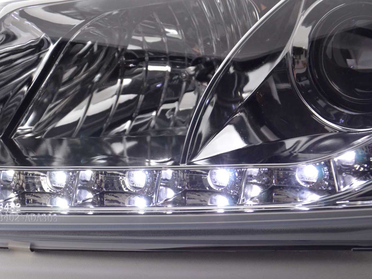 Phare Daylight LED DRL look Audi A3 type 8P 03-07 chrome - – Image 6