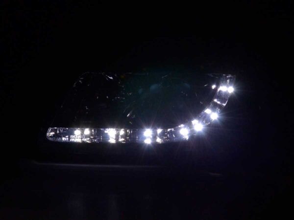 Phare Daylight LED DRL look Audi A3 type 8L 96-00 chrome - – Image 3
