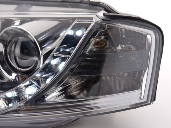 Phare Daylight LED feux de jour Audi A3 type 8P 03-08 chrome - – Image 5