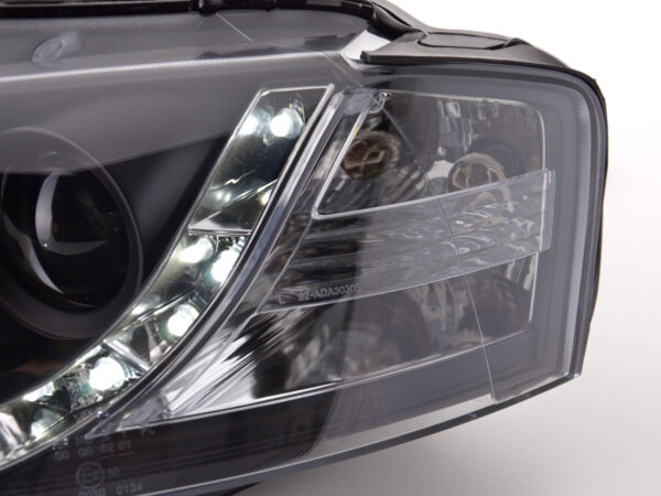 Phare Daylight LED feux de jour Audi A3 type 8P 03-08 noir - – Image 5
