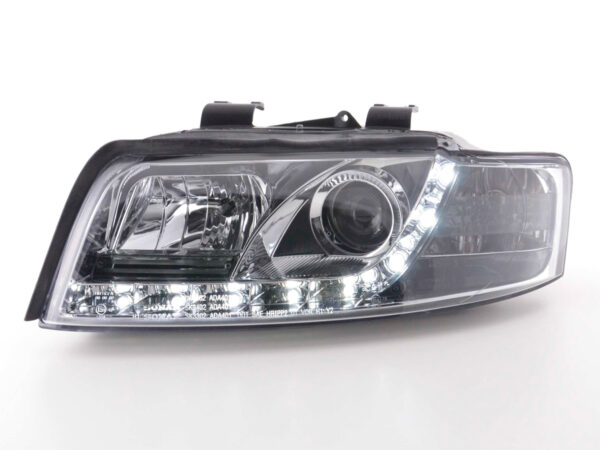 Phare Daylight LED Feux Diurnes Audi A4 Type 8E 01-04 Chrome - – Image 2