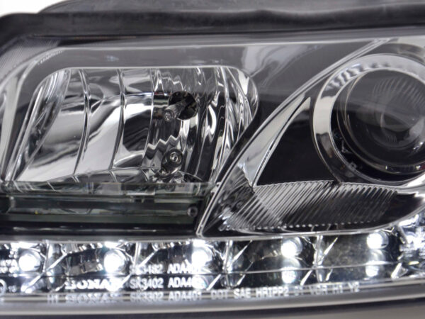 Phare Daylight LED Feux Diurnes Audi A4 Type 8E 01-04 Chrome - – Image 6