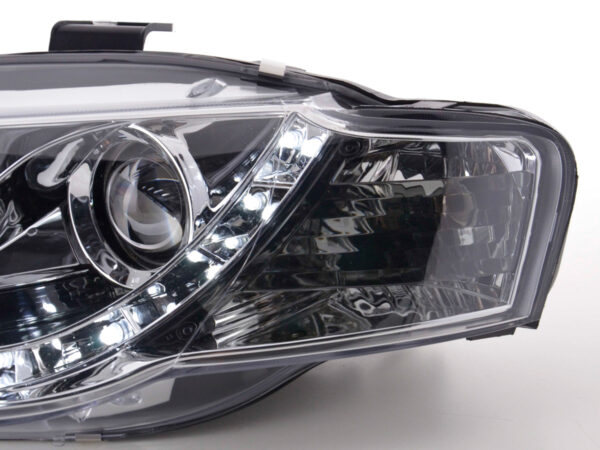 Phare Daylight LED feux de jour Audi A4 type 8E 04-08 chrome - – Image 5