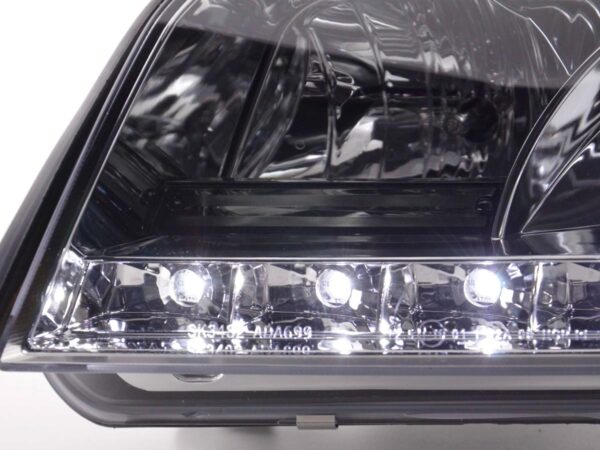 Phare Daylight LED DRL look Audi A6 type 4B 01-04 chrome - – Image 6