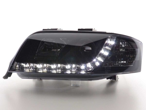 Phare Daylight LED DRL look Audi A6 type 4B 01-04 noir - – Image 2