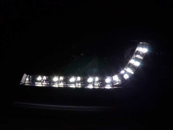 Phare Daylight LED DRL look Audi A6 type 4B 01-04 noir - – Image 3