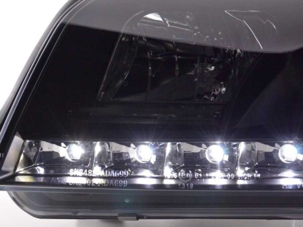 Phare Daylight LED DRL look Audi A6 type 4B 01-04 noir - – Image 6