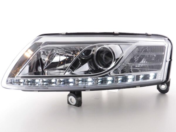 Phare Daylight LED feux de jour Audi A6 type 4F 04-08 chrome - – Image 2