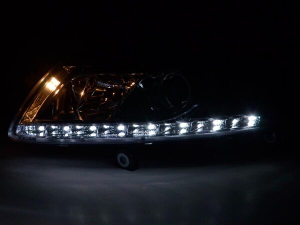Phare Daylight LED feux de jour Audi A6 type 4F 04-08 chrome - – Image 3