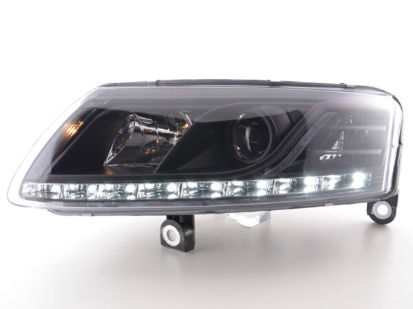 Phare Daylight LED feux de jour Audi A6 type 4F 04-08 noir - – Image 2