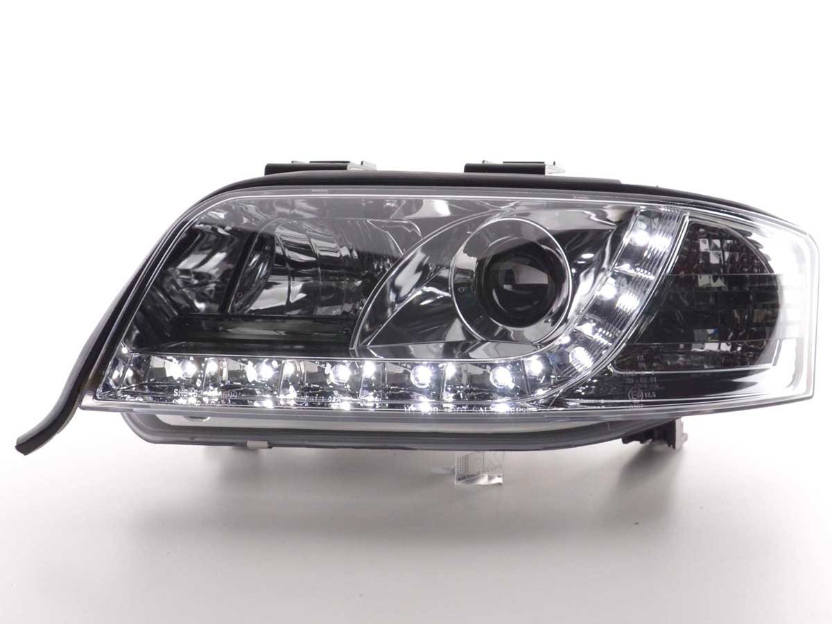 Phare Daylight LED DRL look Audi A6 type 4B 97-01 chrome - – Image 2