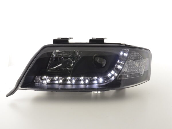 Phare Daylight LED DRL look Audi A6 type 4B 97-01 noir - – Image 2