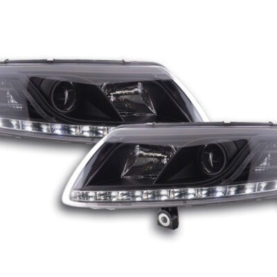 Phares Xenon Daylight LED feux de jour Audi A6 type 4F 04-08 noir -