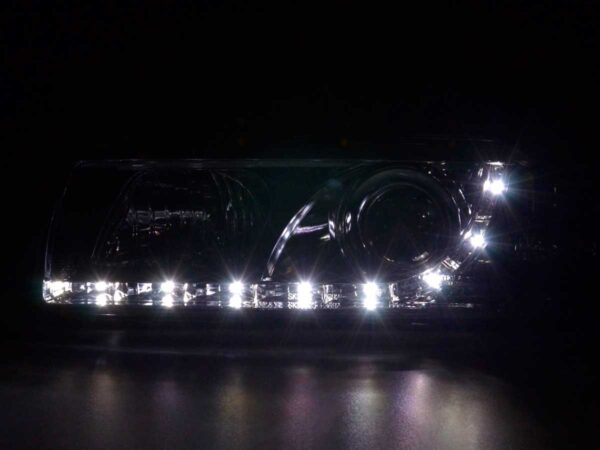 Phare Daylight LED DRL look BMW Série 3 Coupé, Cabrio type E36 92-98 chrome - – Image 3