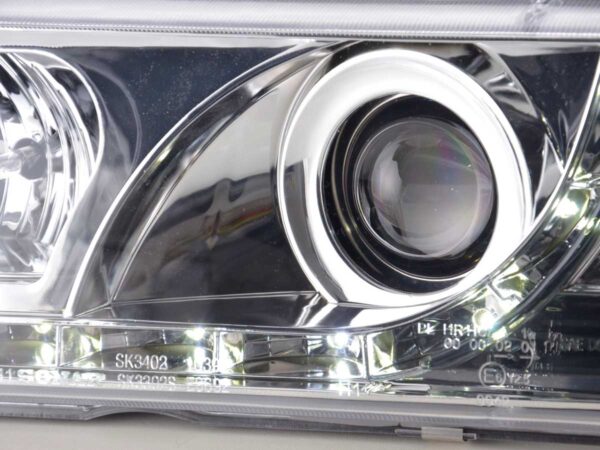 Phare Daylight LED DRL look BMW 3er Limo type E36 92-98 chrome - – Image 5