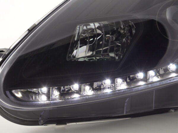 Phare Daylight LED DRL look Fiat Grande Punto type 199 05-08 noir - – Image 5
