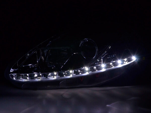 Phare Daylight LED DRL look Fiat Grande Punto type 199 05-08 chrome - – Image 3