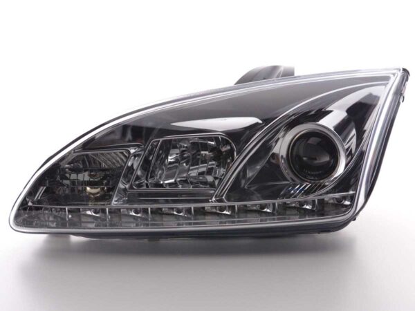 Phare Daylight à LED DRL look Ford Focus 4/5 portes. 05-08 chromé - – Image 4
