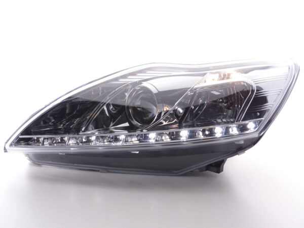 Phare Daylight à LED DRL look Ford Focus 3/5 portes. 08- chromé - – Image 3