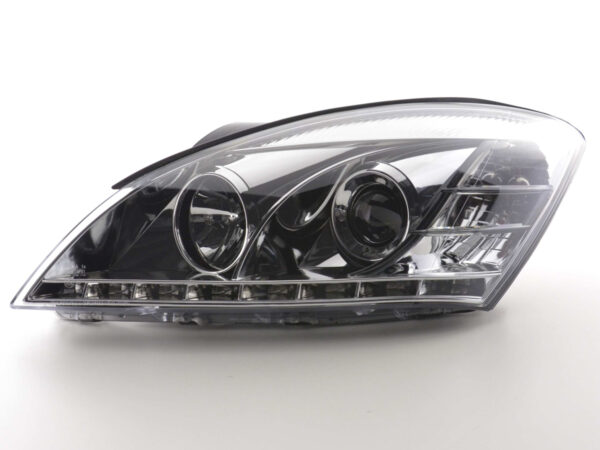 Jeu de phares Daylight LED DRL look Kia cee'd 5 portes. Type ED 06-09 chromé - – Image 4
