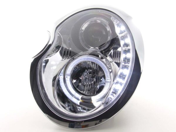 Phare Daylight LED DRL look Mini Cooper type R50 01-06 chrome - – Image 2