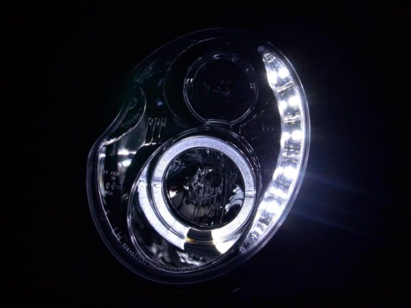 Phare Daylight LED DRL look Mini Cooper type R50 01-06 chrome - – Image 3