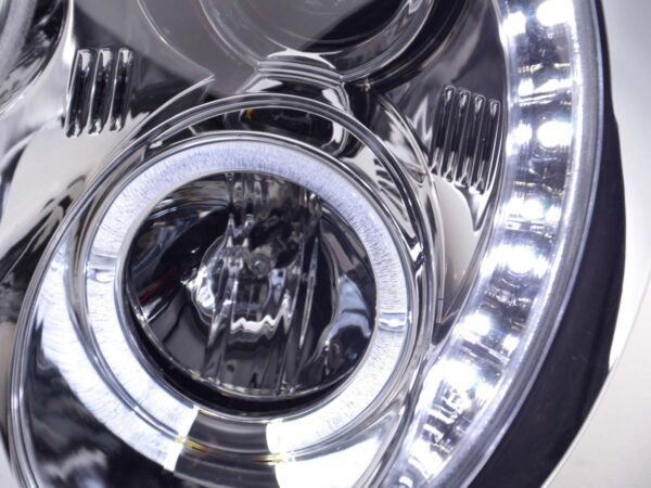 Phare Daylight LED DRL look Mini Cooper type R50 01-06 chrome - – Image 6