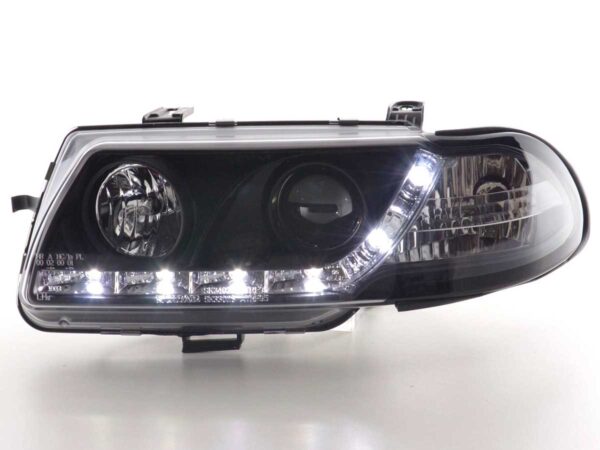 Phare Daylight LED DRL look Opel Astra F 95-97 noir - – Image 2