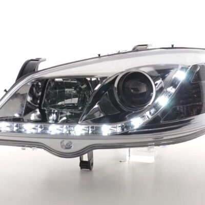 Phare Daylight LED feux de jour Opel Astra G 98-03 chrome -