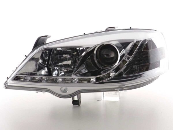 Phare Daylight LED feux de jour Opel Astra G 98-03 chrome - – Image 4