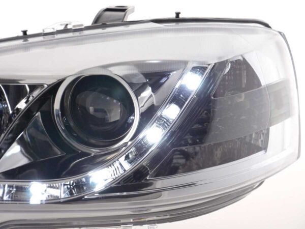Phare Daylight LED feux de jour Opel Astra G 98-03 chrome - – Image 5