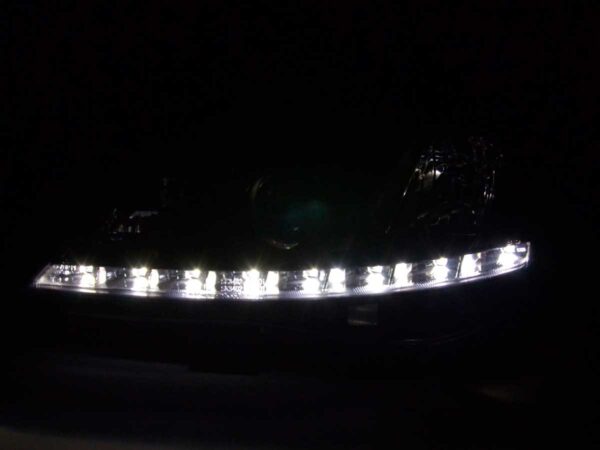 Phare Daylight LED DRL look Opel Corsa C 01-06 noir - – Image 3